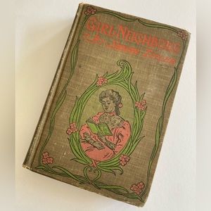 Girls Neighbors Vtg Book